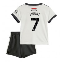 Fotbalové Dres Manchester United Mason Mount #7 Dětské Alternativní 2024-25 Krátký Rukáv (+ trenýrky)